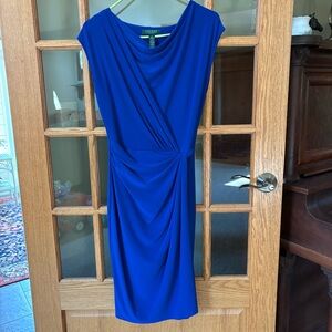 Lauren Ralph Lauren Royal Blue Cocktail Dress